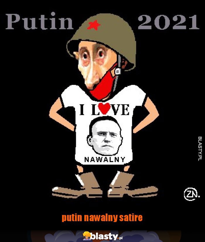 Putin Nawalny satire