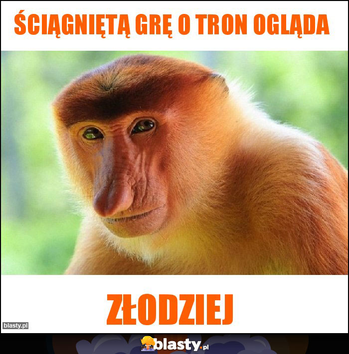 Ściągniętą Grę o Tron ogląda