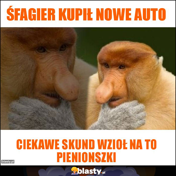 Śfagier kupił nowe auto