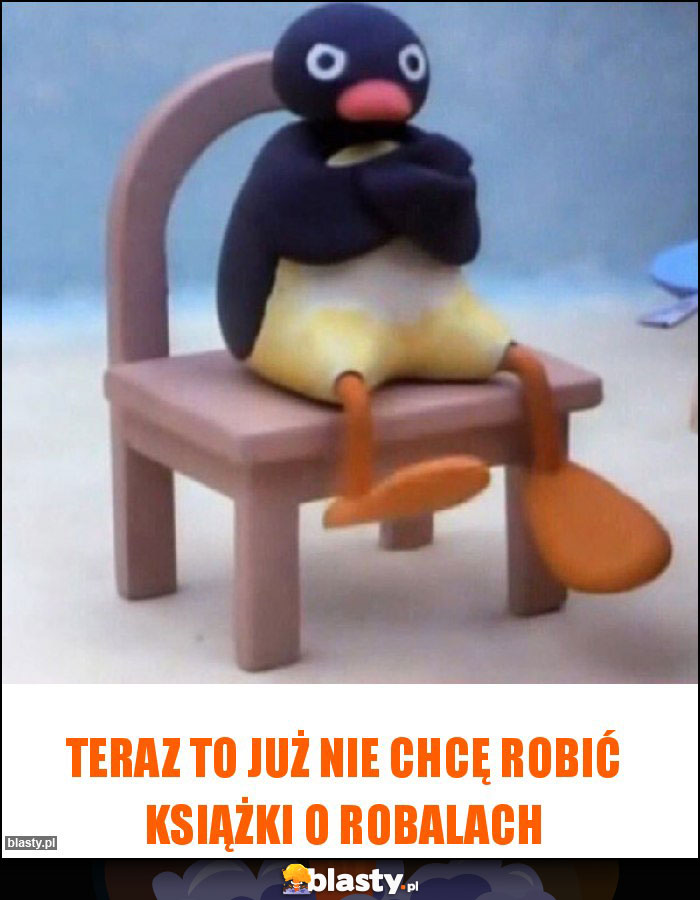 Teraz to już nie chcę robić książki o robalach