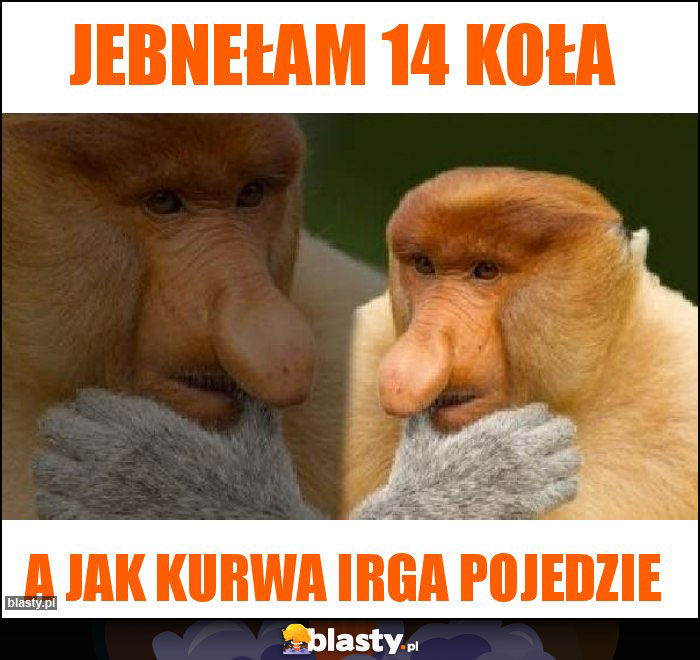 Jebnełam 14 koła