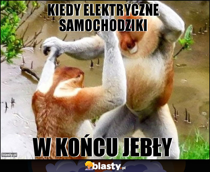 Kiedy elektryczne samochodziki