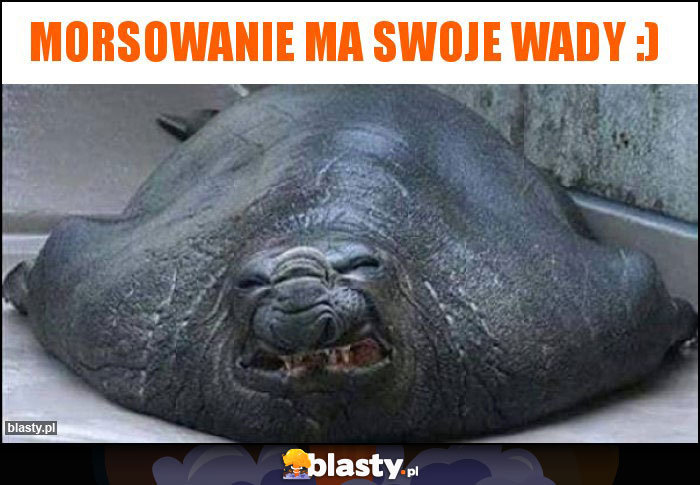 Morsowanie ma swoje wady :)