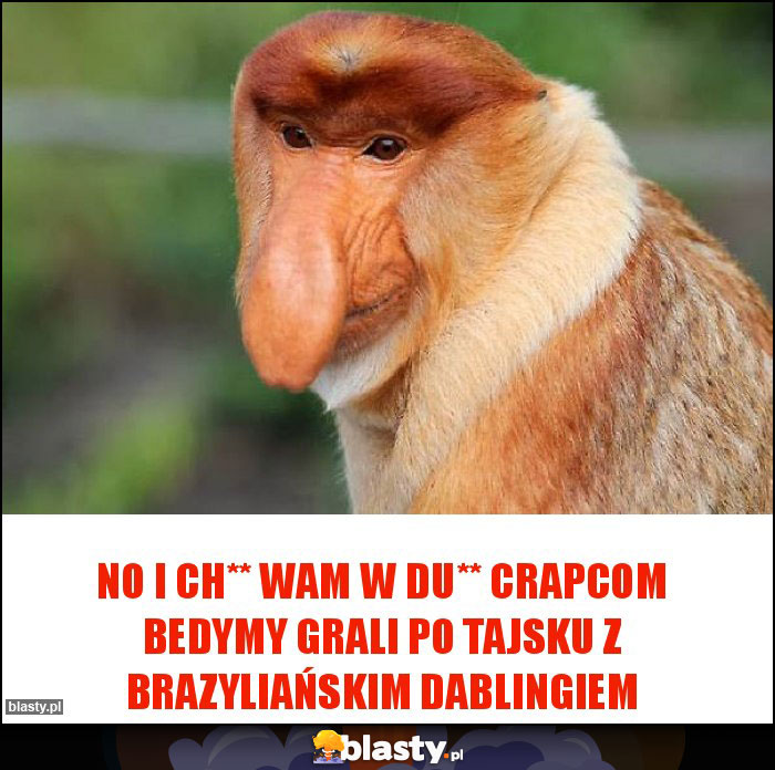 No i ch** wam w du** Crapcom bedymy grali po tajsku z brazyliańskim dablingiem