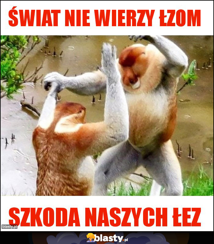 ŚWIAT NIE WIERZY ŁZOM