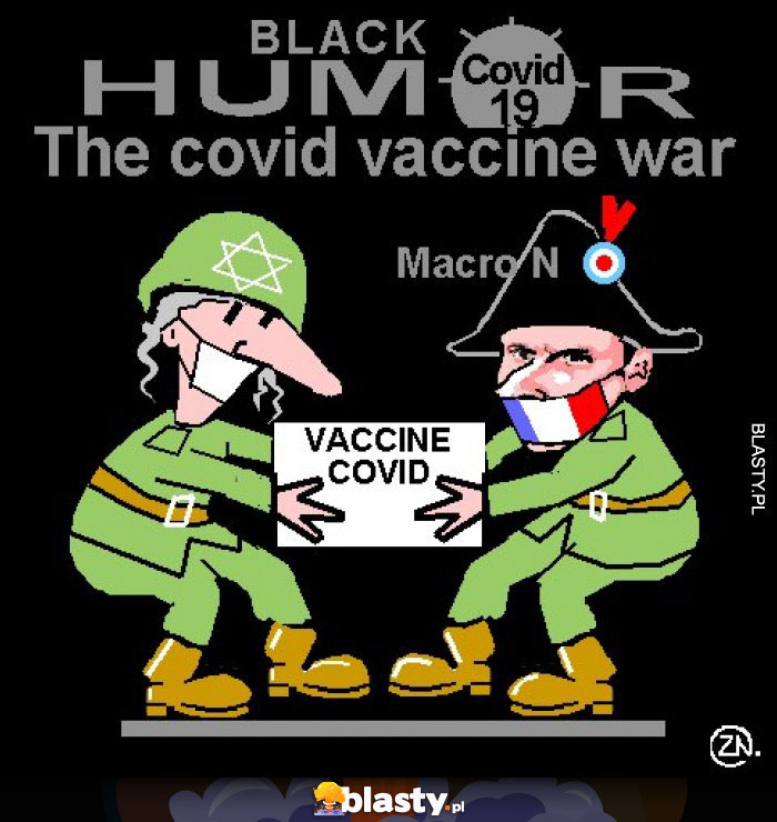 The covid vaccine war satire