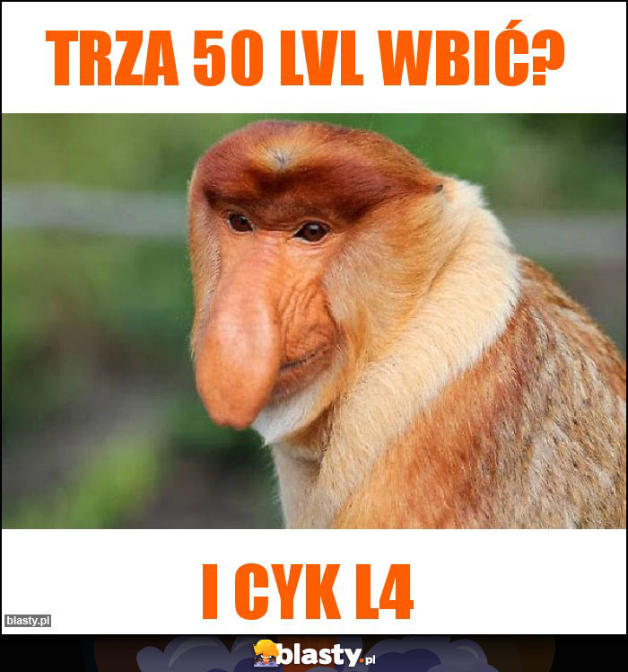 Trza 50 lvl wbić?