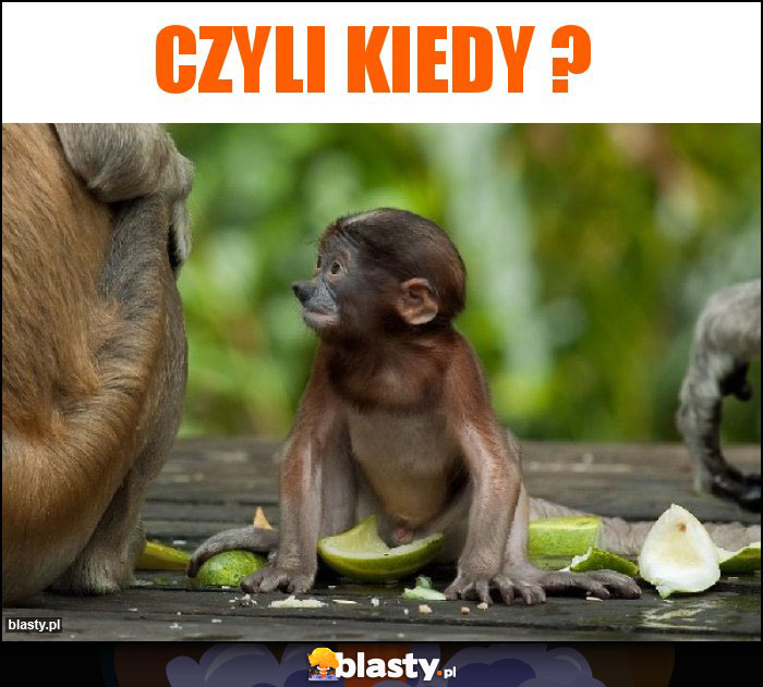 CZYLI KIEDY ?