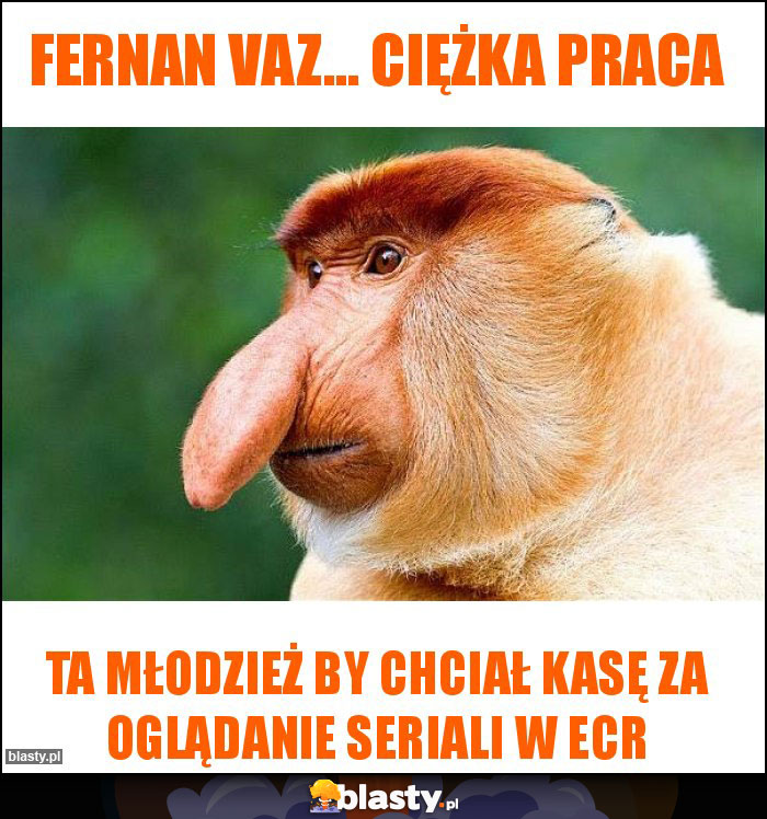 Fernan Vaz... Ciężka praca