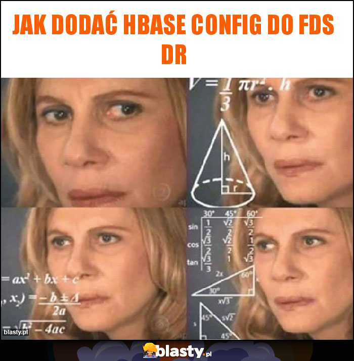 Jak dodać HBase config do FDs dr