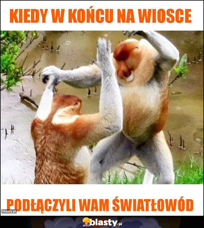 Kiedy w końcu na wiosce