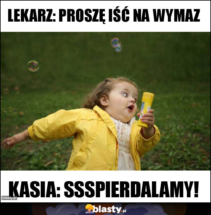 Lekarz: proszę iść na wymaz