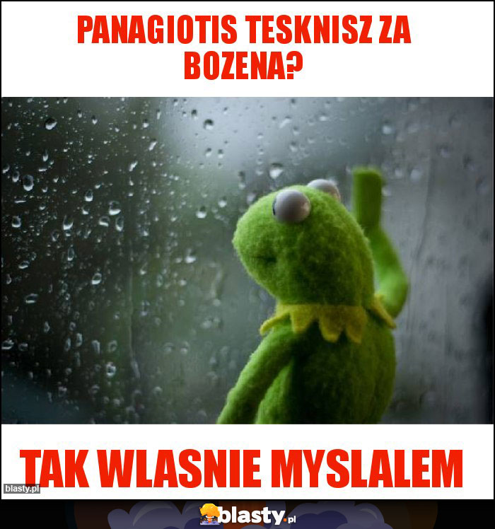 PANAGIOTIS TESKNISZ ZA BOZENA?