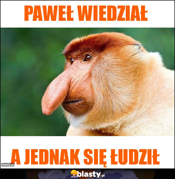 Paweł wiedział