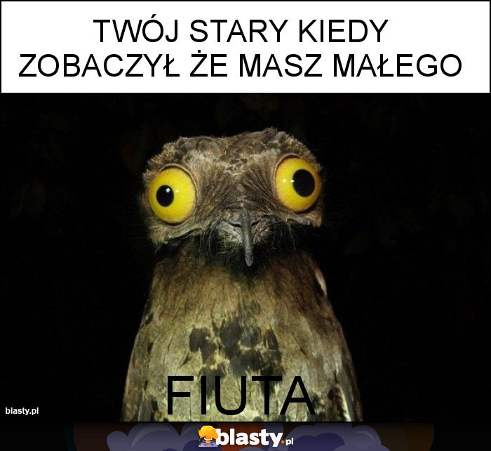 Twój stARY KIEDY ZOBACZYŁ ŻE MASZ MAŁEGO