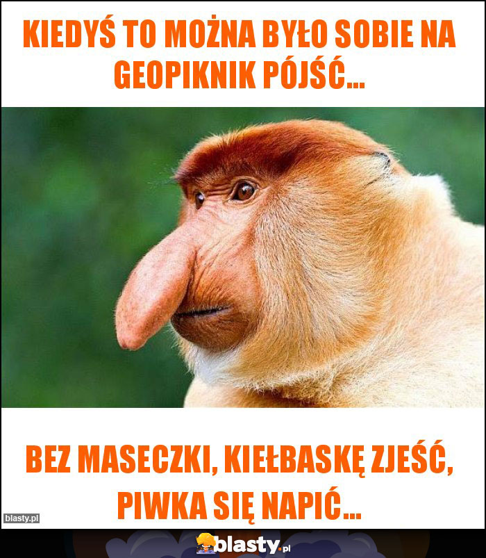 Kiedyś to można było sobie na Geopiknik pójść...