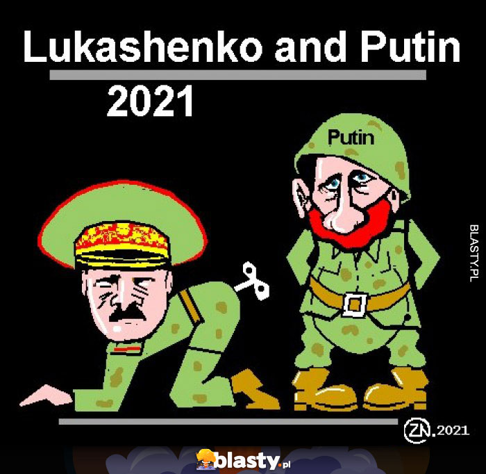 Lukashenko and Putin humor