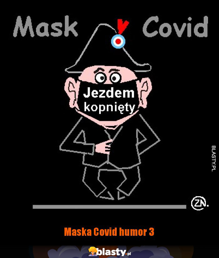 Maska Covid humor 3