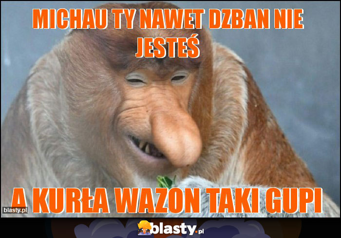 Michau ty nawet dzban nie jesteś