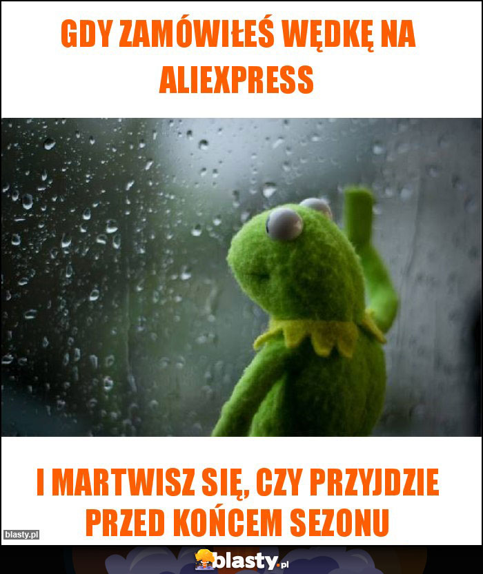 Gdy zamówiłeś wędkę na aliexpress