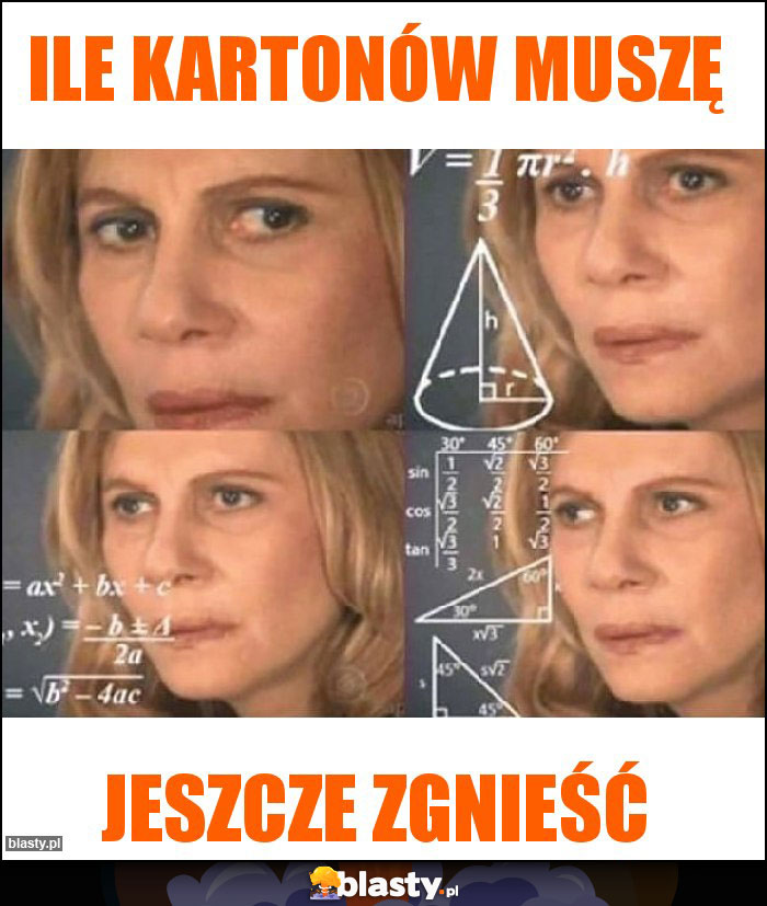 Ile kartonów muszę