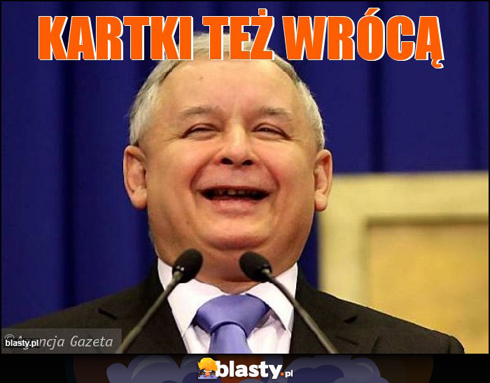 Kartki też wrócą