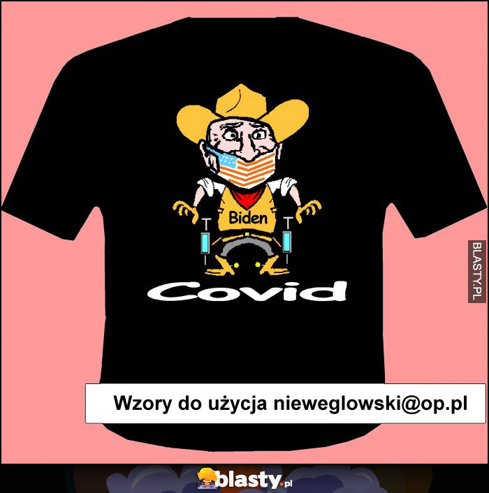 koszulka wzór covid