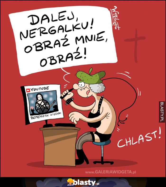 Nergal obraża uczucia religijne