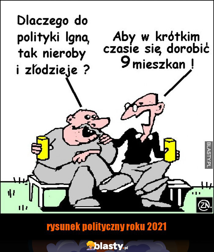 rysunek polityczny roku 2021