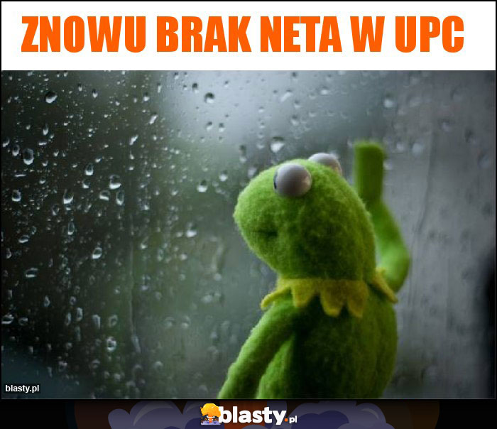 Znowu brak neta w UPC