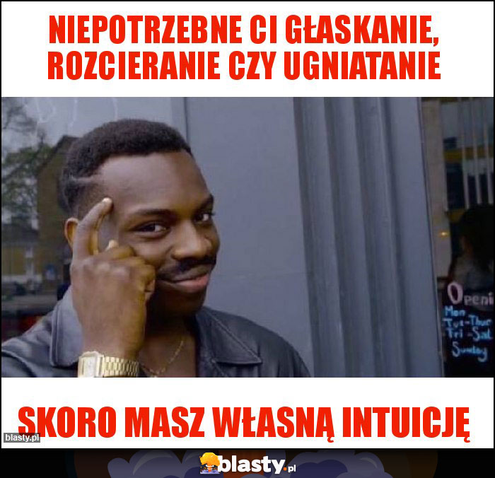 Niepotrzebne ci głaskanie, rozcieranie czy ugniatanie