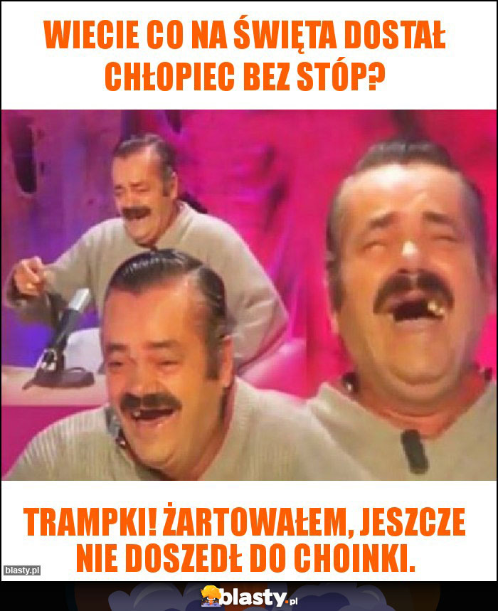 Wiecie co na święta dostał chłopiec bez stóp?