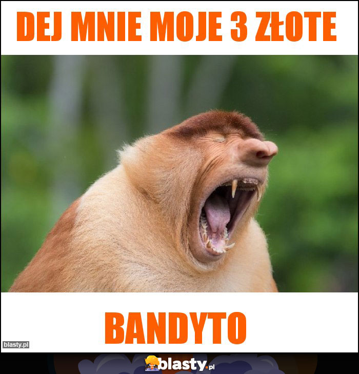 Dej mnie moje 3 złote