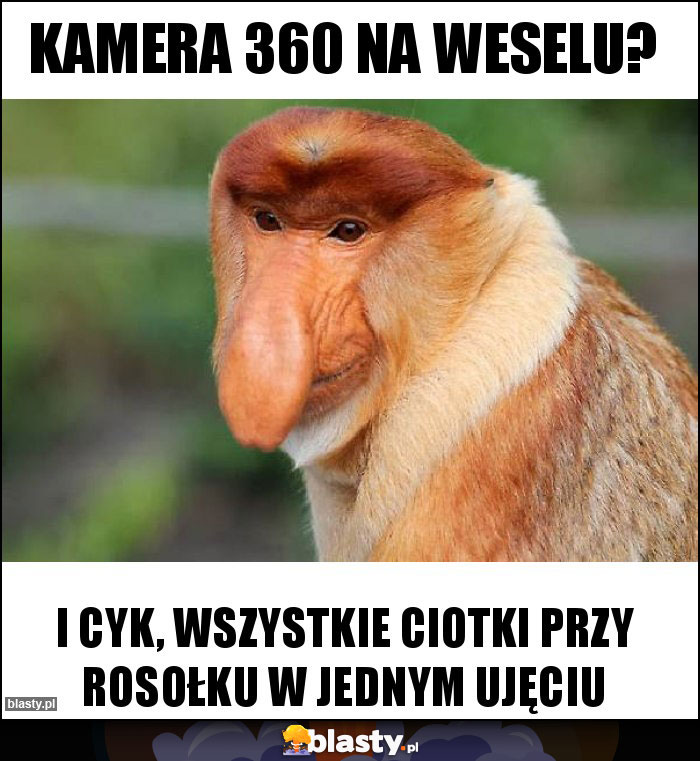 kamera 360 na weselu?