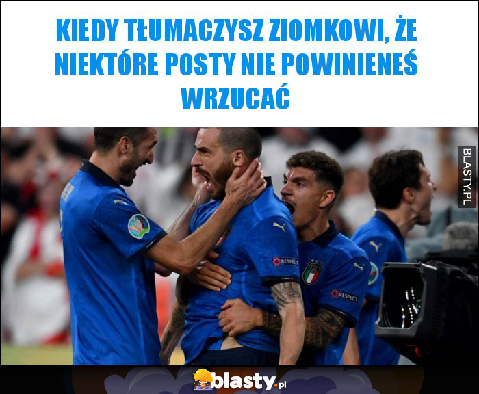 Kiedy tłumaczysz ziomkowi, że niektóre posty nie powinieneś wrzucać