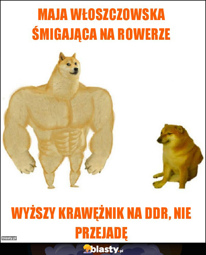 Maja Włoszczowska śmigająca na rowerze