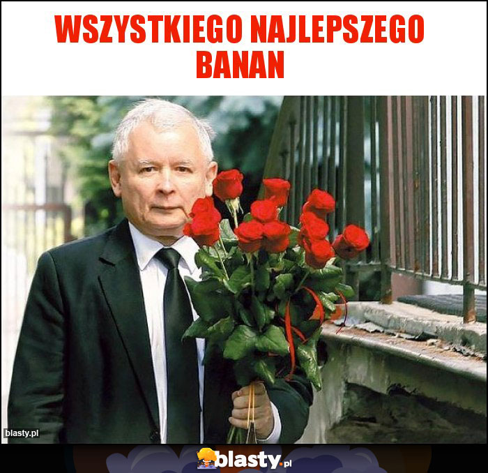 Wszystkiego najlepszego banan