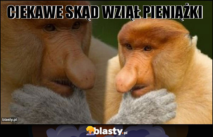 CIEKAWE SKĄD WZIĄŁ PIENIĄŻKI