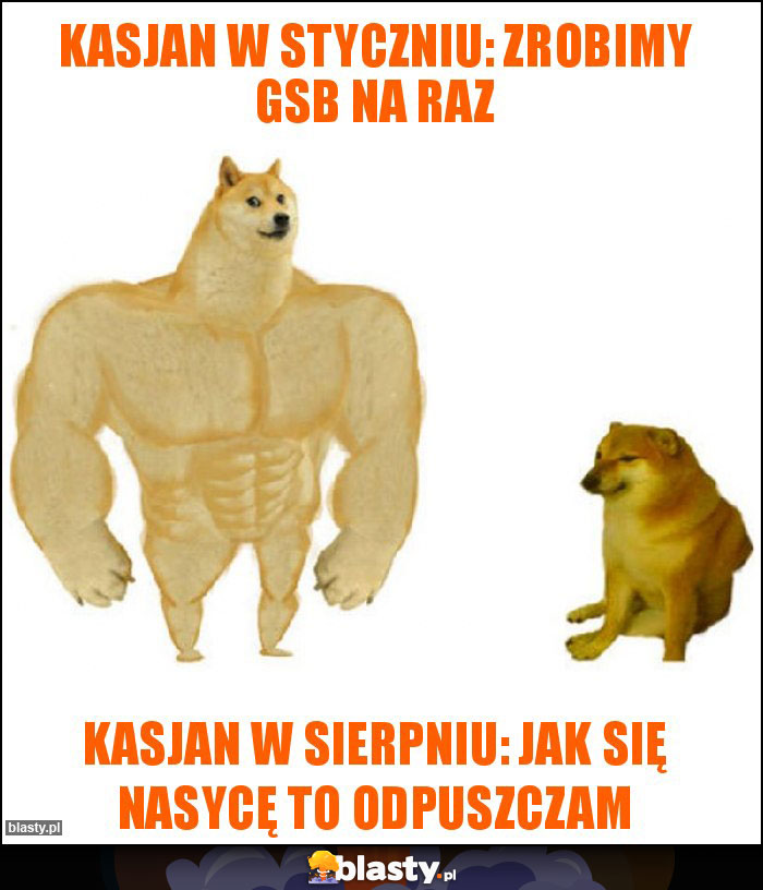 Kasjan w styczniu: zrobimy GSB na raz