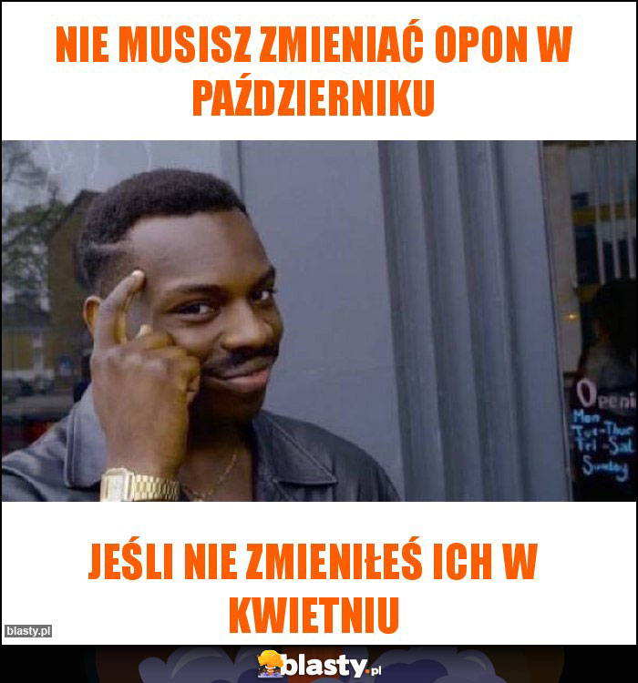 Nie musisz zmieniać opon w październiku