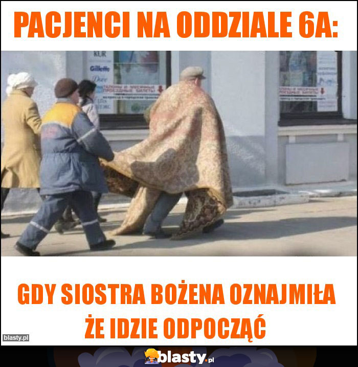 Pacjenci na oddziale 6a: