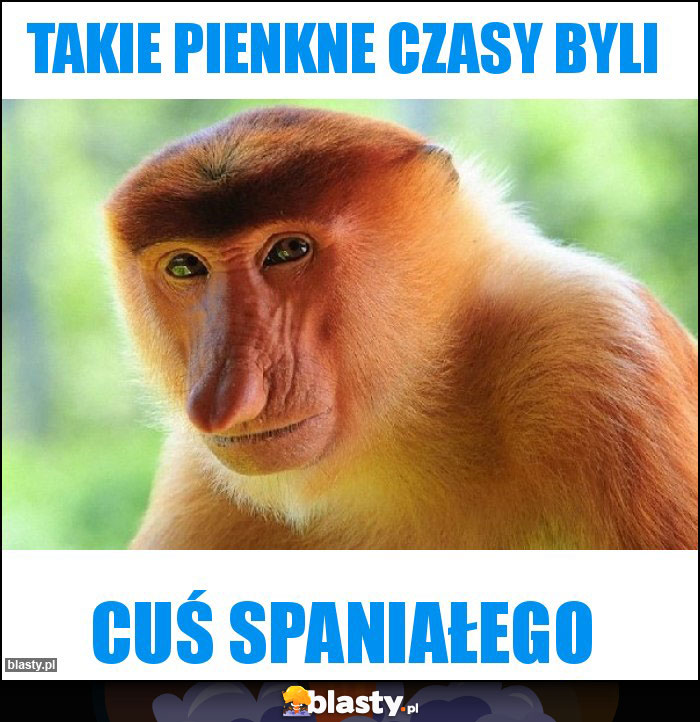 Takie pienkne czasy byli