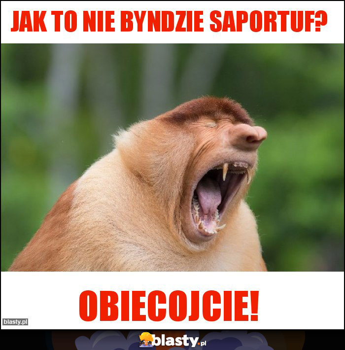 Jak to nie byndzie saportuf?