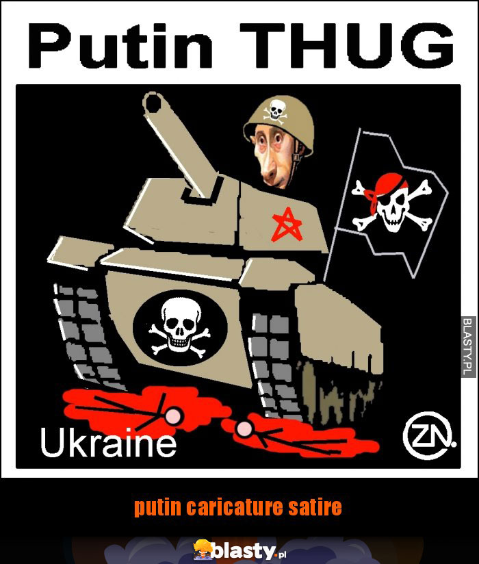 putin caricature satire