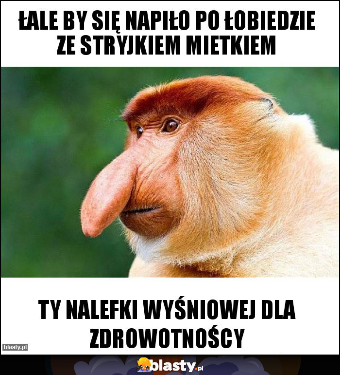 Łale by się napiło po łobiedzie ze stryjkiem mietkiem