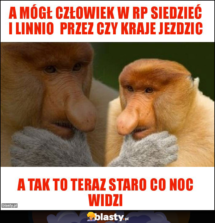 A mógł człowiek w RP siedzieć i linnio  przez czy kraje jezdzic