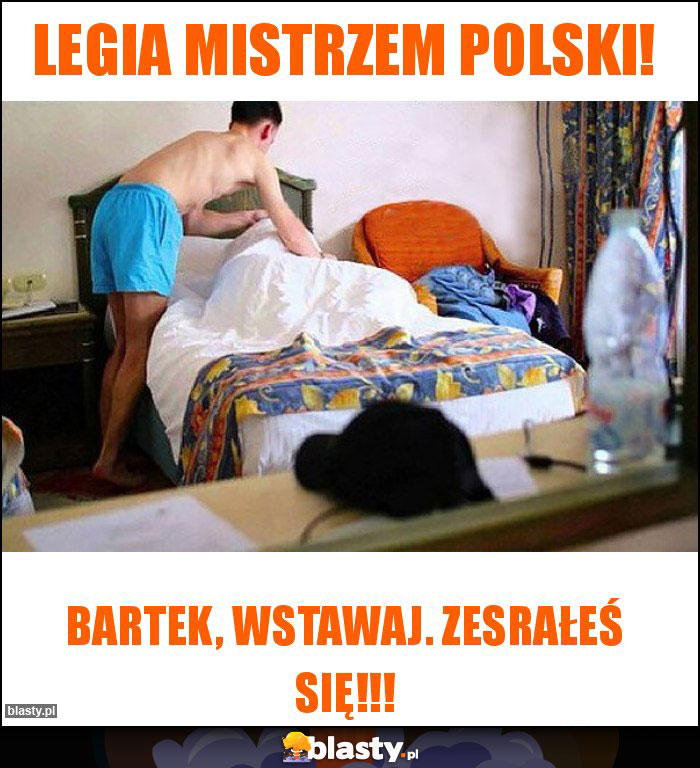 Legia mistrzem Polski!