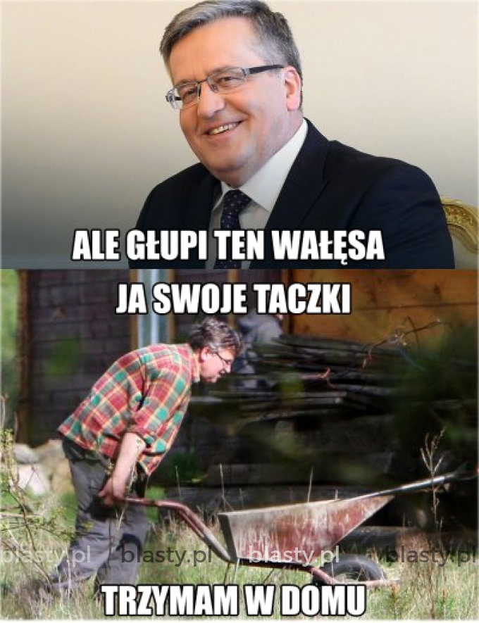 Ale głupi ten Wałęsa