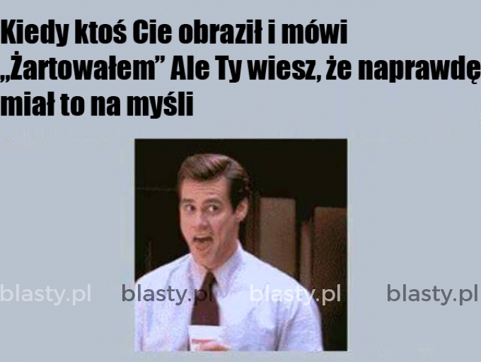 Kiedy ktoś Cię obraził