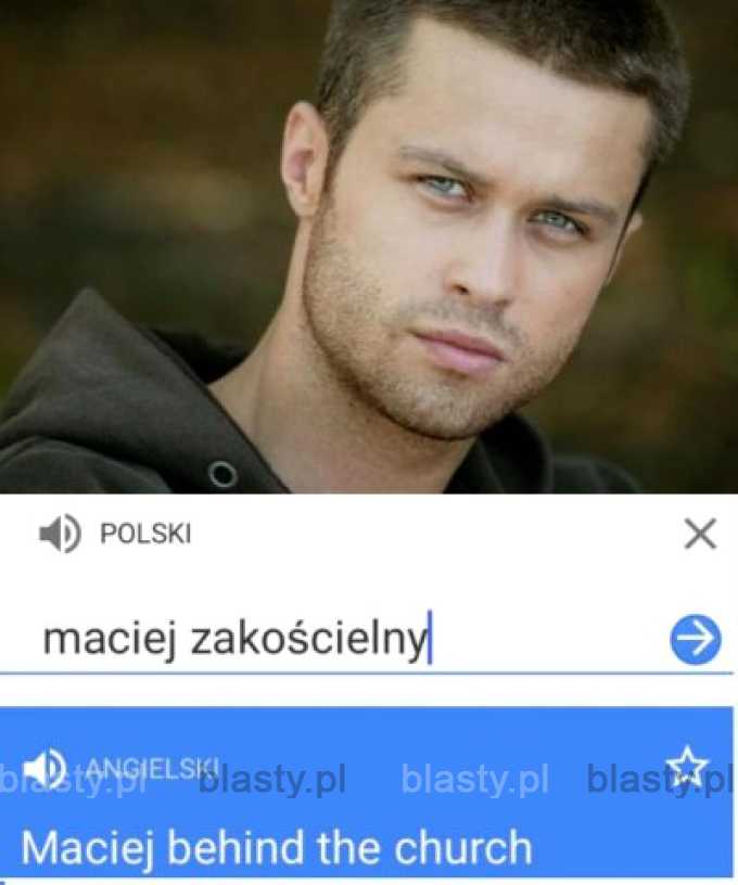 Maciej zakościelny